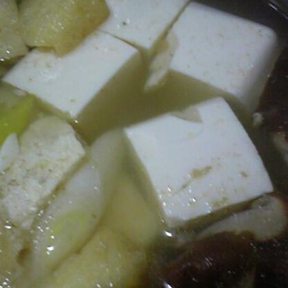 家にある材料で作ってみました。
豆腐を温めるダシの分量がとても役に立ちました。
ありがとうございます。